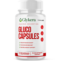 Glykera Pills Advanced Blood Health Max Support Supplement Gly Kera 60 Capsules
