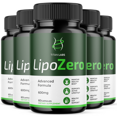 (5 Pack) LipoZero Advanced Energy & Fitness Support Formula Lipo Zero 300 Caps