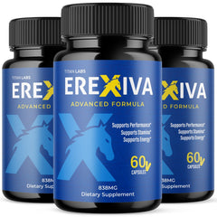 (3 Pack) Erexiva Advanced Male Health Support Supplement Ere Xiva 180 Capsules