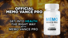 Image of (1 Pack) Memo Vance Pro Advanced Natural Brain Support MemoVancePro 60 Capsules