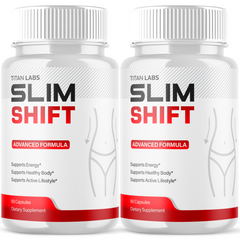 (2 Pack) Slim Shift Advanced Energy & Fitness Support Formula SlimShift 120 Caps
