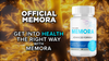 Image of (1 Pack) Memora Advanced Nootropic Natural Brain Support Supplement 60 Capsules