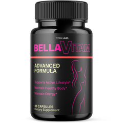 (1 Pack) Bella Vitam Advanced Energy & Fitness Support BellaVitam 60 Capsules