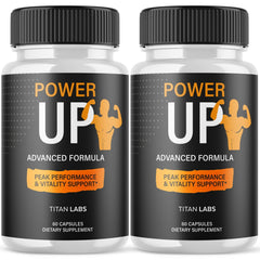 (2 Pack) Power Up Advanced Male Health Support Supplement PowerUp 120 Capsules
