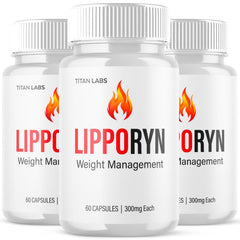 (3 Pack) Lipporyn Pills Advanced Energy & Fitness Formula Lippo Ryn 180 Capsules