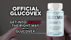 Image of (1 Pack) Glucovex Advanced Blood Support Max Supplement Gluco Vex 60 Capsules