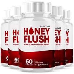 Honey Flush Pills Advanced Blood Health Support Formula HoneyFlush 300 Capsules