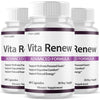 Image of (3 Pack) Vita Renew Advanced Energy & Fitness Support Formula VitaRenew 180 Capsules