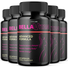 (5 Pack) Bella Vitam Advanced Energy & Fitness Support BellaVitam 300 Capsules