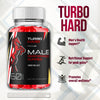 Image of (3 Pack) Turbo Hard Gummy Advanced Male Support Supplement TurboHard 180 Gummies