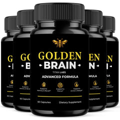 Golden Brain Nootropic Natural Brain Health Max Support GoldenBrain 300 Capsules