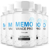 Image of (5 Pack) Memo Vance Pro Advanced Natural Brain Support MemoVancePro 300 Capsules