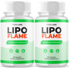 (2 Pack) Lipo Flame Advanced Energy & Fitness Support Formula LipoFlame 120 Capsules