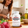 Image of 3Pack Alevia Pomegranate Capsules 60ct Organic Extract Antioxidant