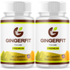 Image of (2 Pack) GingerFit Advanced Energy & Fitness Support Formula Ginger Fit 120 Caps