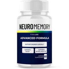 NeuroMemory Nootropic Brain Health Support Supplement Neuro Memory 60 Capsules