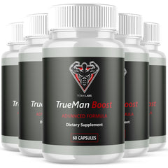 (5 Pack) TrueMan Boost Advanced Male Health Support Supplement True Man 300 Capsules