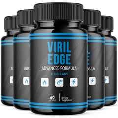 (5 Pack) Viril Edge Advanced Male Health Support Formula VirilEdge 300 Capsules