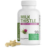 Image of Bronson Milk Thistle Silymarin Marianum 90 Capsules