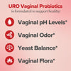 Image of O Positiv URO Vaginal Probiotics for Women pH Balance with Prebiotics & Lactobacillus Probiotic Blend - Vaginal Health Supplement