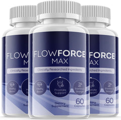 (3 Pack) Flowforce Max Advanced Support Supplement 180 Capsules