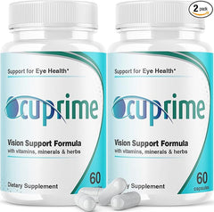 (2 Pack) Ocuprime for Eyes Supplement Advanced Vision Support (120 Capsules) - ARMOLEY