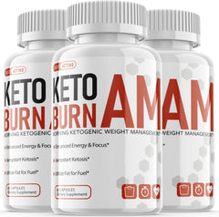 (3 Pack) Keto Burn AM Pills Advanced BHB Formula for Ketosis - LEIXSTAR