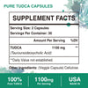 Image of (4 Pack) Advanced TUDCA 1100mg - Ultra Strength Bile Salt TUDCA Supplements, TUDCA Liver Supplements for Liver Cleanse Detox and Repair, 240 Capsules