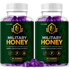 Military Honey ACV Gummys Advanced Male Health Support MilitaryHoney 120 Gummies