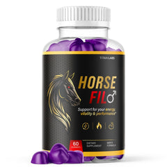(1 Pack) Horse Fil Gums Advanced Male Health Support Formula HorseFil 60 Gummies