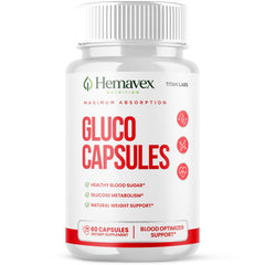 (1 Pack) Hemavex Advanced Blood Health Support Supplement Hema Vex 60 Capsules