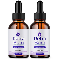 Retra Burn Drops Advanced Natural Health & Fitness Support RetraBurn 60 Servings