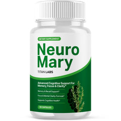 Neuro Mary Nootropic Natural Brain Health Support Formula NeuroMary 60 Capsules