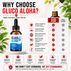 Image of Gluco Aloha Drops Advanced Blood Health Support Formula GlucoAloha 30 Servings