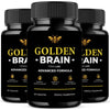 Image of Golden Brain Nootropic Natural Brain Health Max Support GoldenBrain 180 Capsules