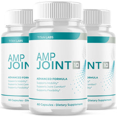 (3 Pack) AMP Joint 10 Advanced Joints and Mobilty Support Formula AMPJoint10 180 Capsules