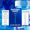 Image of (5 Pack) Resvera Burn Advanced Energy & Fitness Support ResveraBurn 300 Capsules