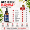 Image of (5 Pack) Gluco Mild Drops Blood Health Support Supplement GlucoMild 150 Servings