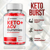 Image of (2 Pack) Keto Burst ACV Gummys 1000MG Advanced KetoBurst Supplement 120 Gummies