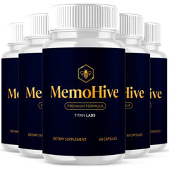 MemoHive Nootropic Natural Brain Health Support Supplement Memo Hive 300 Capsule