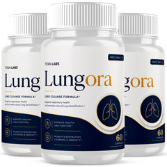Lungora Advanced Lungs Health Support Vitamin Supplement Lung Ora 180 Capsules