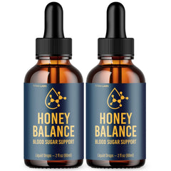 (2 Pack) Honey Balance Drops Blood Health Support Supplement HoneyBalance 60 Servings