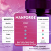 Image of (3 Pack) Manforge Advanced Male Health Support Supplement Man Forge 180 Capsules