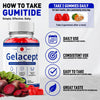 Image of Gelacept ACV Gummys 1000MG Advanced Gela Cept Max Support Supplement 60 Gummies