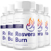 Image of (5 Pack) Resvera Burn Advanced Energy & Fitness Support ResveraBurn 300 Capsules