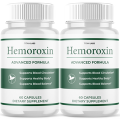 (2 Pack) Hemoroxin Advanced Blood Health Support Formula Hemo Roxin 120 Capsules