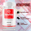 Image of (1 Pack) HemoPrime Advanced Blood Health Support Formula Hemo Prime 60 Capsules