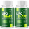 Image of (2 Pack) Lipo Shape Advanced Energy & Fitness Support Formula LipoShape 120 Caps