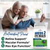 Image of (2 Pack) NEW AGE AREDS 2 Eye Vitamin Contains Bilberry 6000mg - 120 Count - ARMOLEY