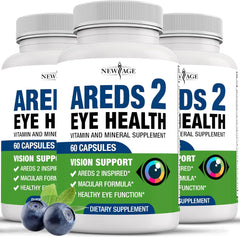 New Age Areds 2 - 6000mg (3 Pack-180 Count)